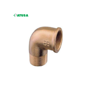 Gomito Ottone   M/F  1/2"