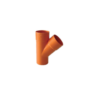 Derivazione 45° D.  32 Pvc Arancio