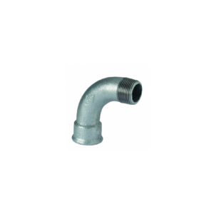 Curva Zincata Lunga M/F 1"