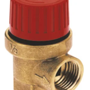 Valvola Di Sicurezza Da Ø 1/2" F//F . 10 Bar